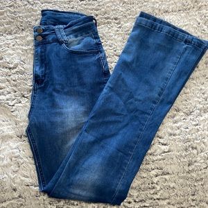 Flamingo “butt lifting” high rise jeans a